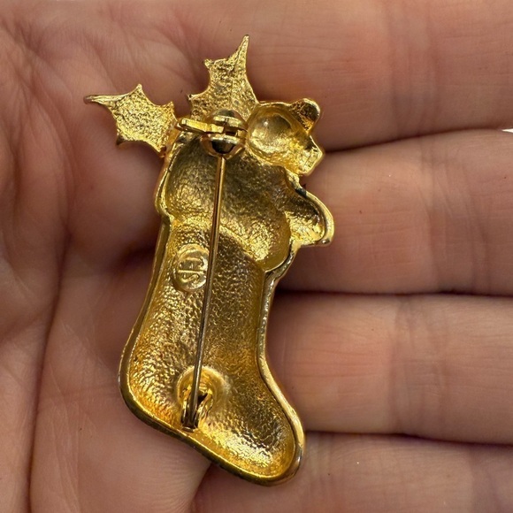 Vintage brooch marked “SFJ” - Picture 4 of 6